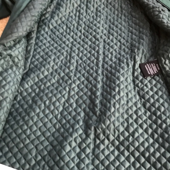 NWT! COLE HAAN Size M dark teal jacket with hood - Picture 7 of 10